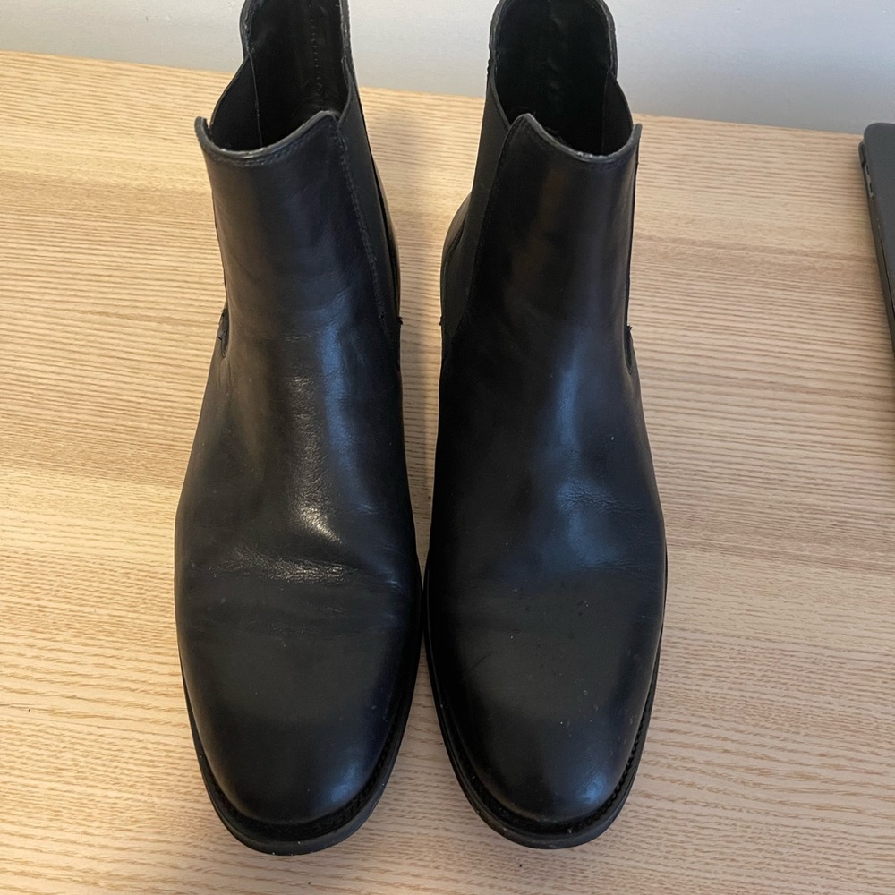 Saks Fifth Ave Leather Boots
